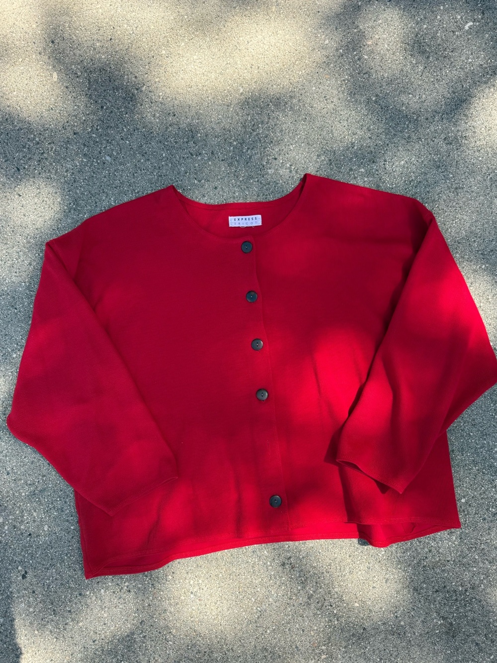 Red Cardigan